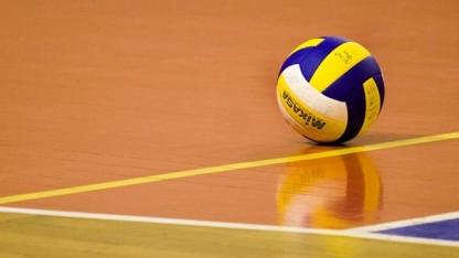 Attēls rakstam: 1.III Nacionālās volejbola līgas ceturtdaļfināla spēle Sējā