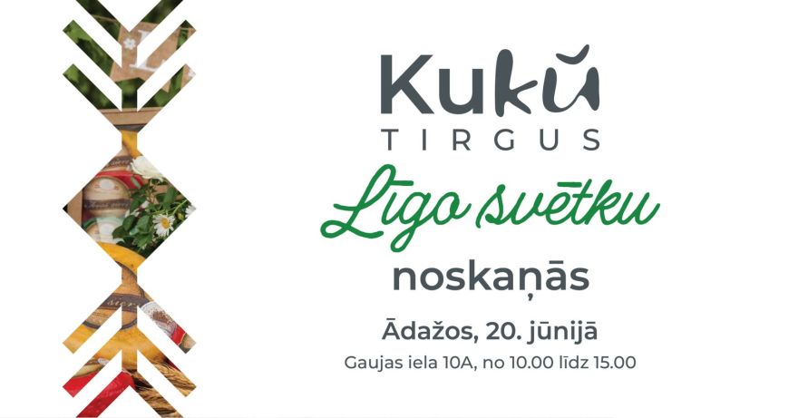 20.VI "Kuku" tirgus Līgo svētku noskaņās Ādažos