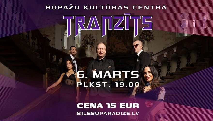 6.III Grupas "Tranzīts" koncerts Ropažos