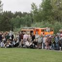 Attēls rakstam: FOTO: Auto apgāšanās simulācija, ugunsdzēsēju tehnika un kinologi – Berģu skolā aizvadīta iespaidīga Drošības diena