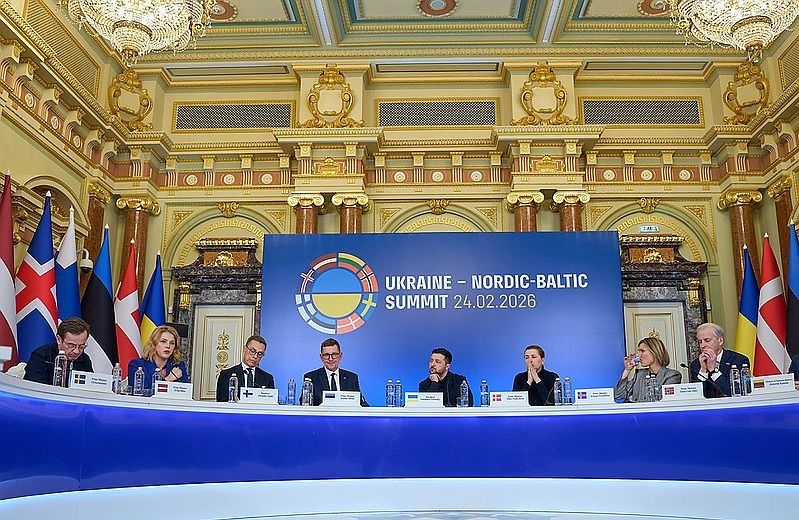 Jebkurš turpmāks Ukrainas miera nolīgums nedrīkst leģitimizēt robežu maiņu ar spēka pielietošanu, uzsver NB8 valstu līderi